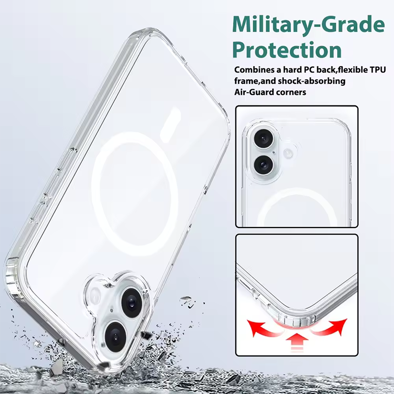 PC0003-Transparent For iPhone 15/15 Pro/15 plus/15 Pro Max